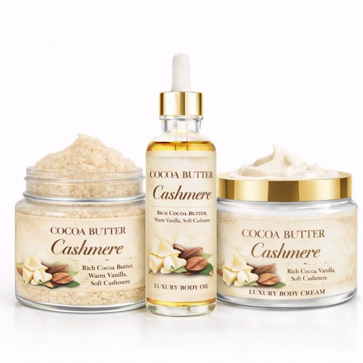 Cocoa Butter Cashmere Layering Set