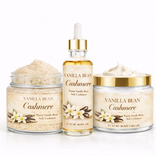 Vanilla Bean Cashmere Layering Set