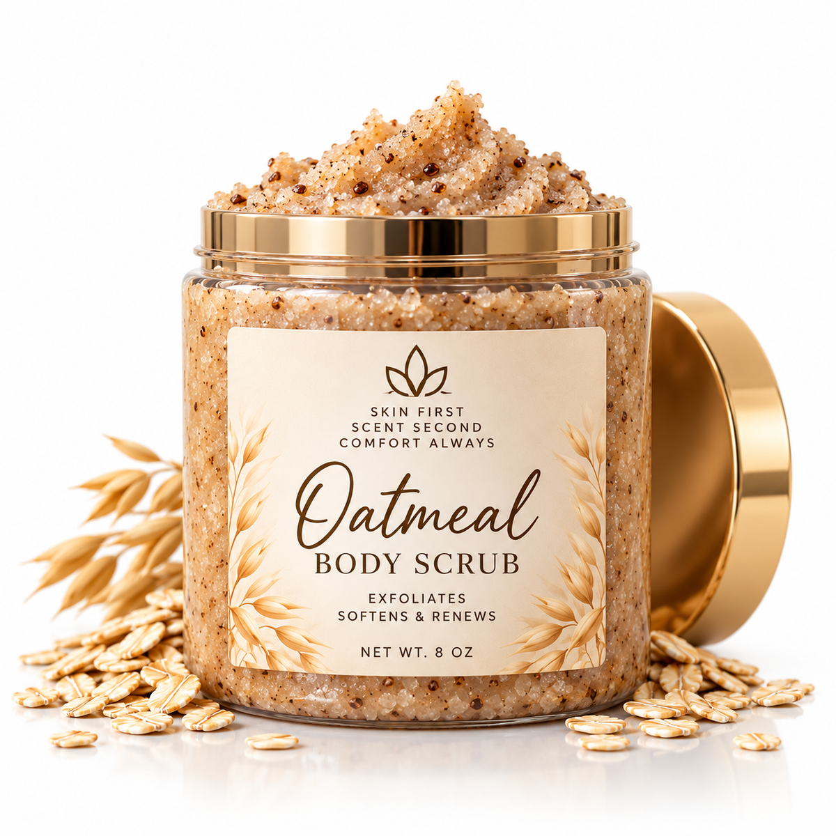 Oatmeal Body Scrub