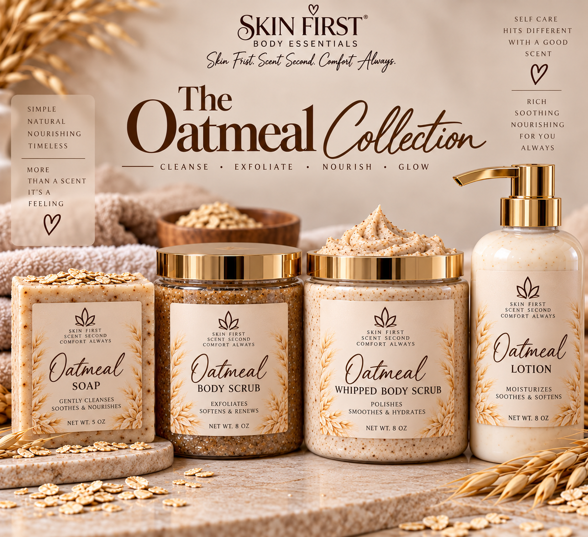 The Oatmeal Care Collection