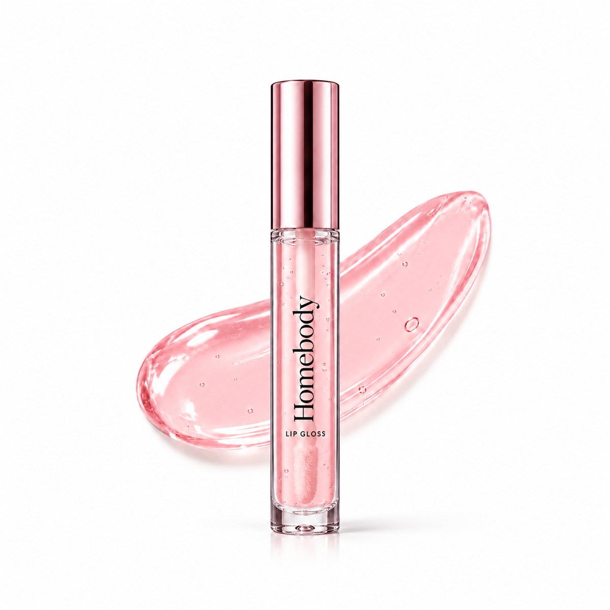 Homebody Pink Clear Lip Gloss