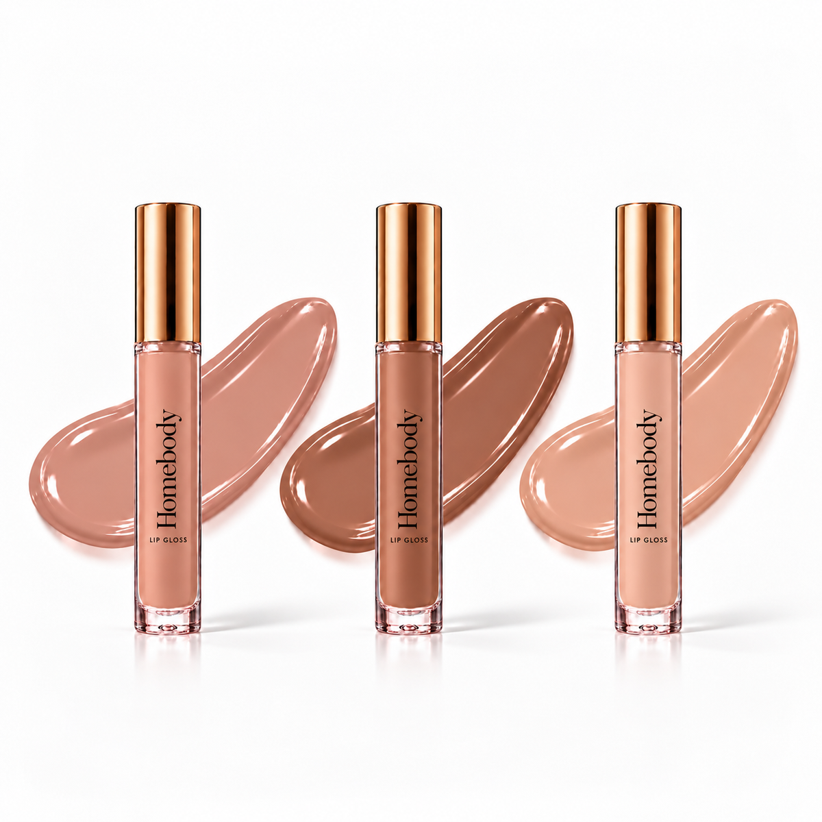 Homebody Nude Lip Gloss Trio